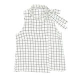 Wrap T-Neck, Windowpane