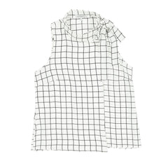 Wrap T-Neck, Windowpane