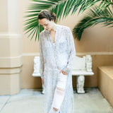 Safi Slit Shirtdress, Nightfall